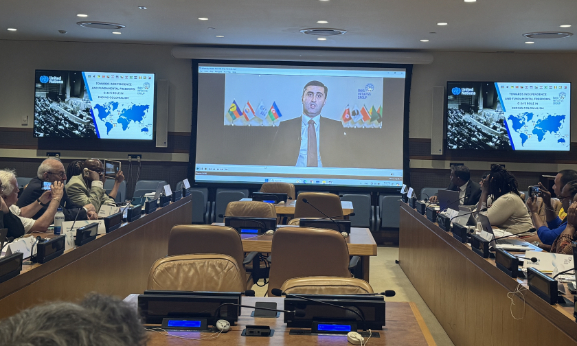 Baku Initiative Group reaffirms support for struggle of colonial territories for independence