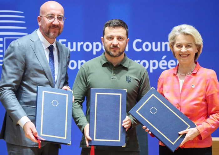 EU, Ukraine ink security agreement