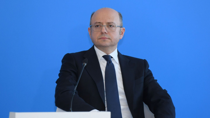 Azerbaijan’s energy minister visits Italy to attend green energy congress 