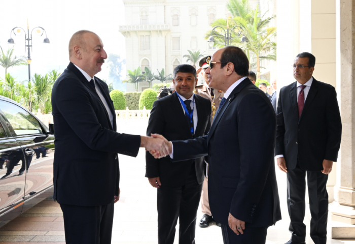 News about - Azerbaijan’s president welcomed with official ceremony in Egypt