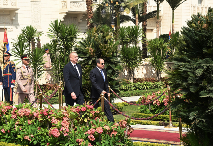 News about - Azerbaijan’s president welcomed with official ceremony in Egypt