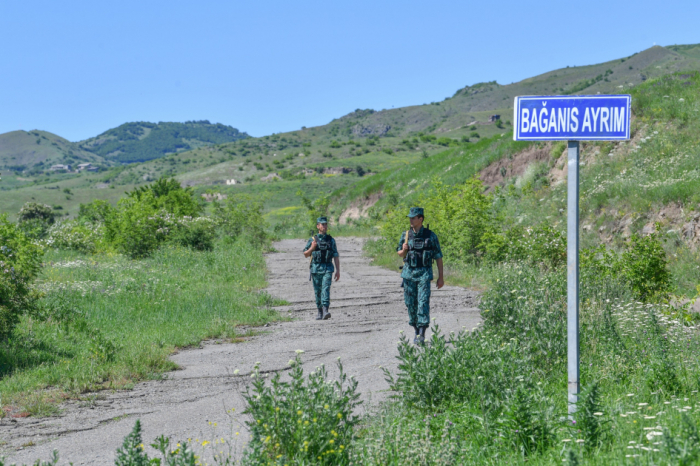 News about - Azerbaijani border guards ensure security in newly liberated villages of Gazakh -  VIDEO 