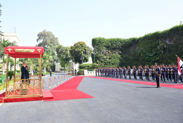 News about - Azerbaijan’s president welcomed with official ceremony in Egypt
