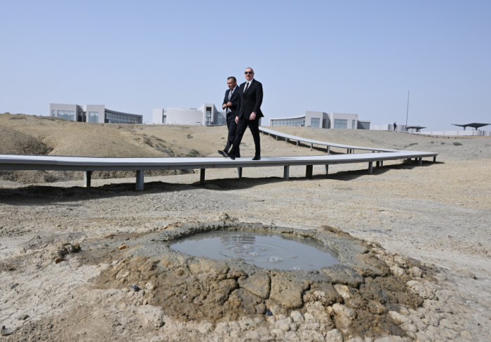 News about - President Ilham Aliyev inaugurates Mud Volcanoes Tourism Complex 