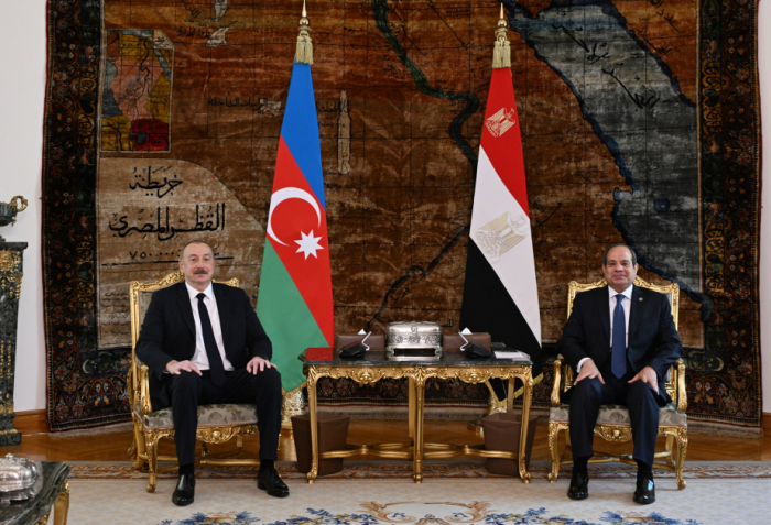 News about - Azerbaijan’s president welcomed with official ceremony in Egypt