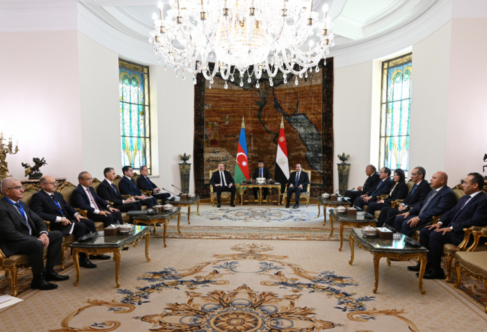News about - Azerbaijan’s president welcomed with official ceremony in Egypt