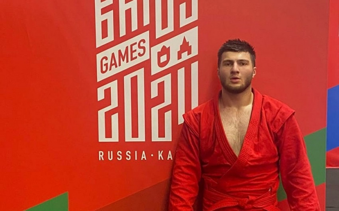 Azerbaijani sambo fighter grabs bronze in BRICS Sports Games Kazan 2024