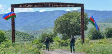 Azerbaijani border guards ensure security in newly liberated villages of Gazakh -  VIDEO 