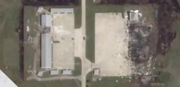 Ukraine says it destroyed Russian drone base