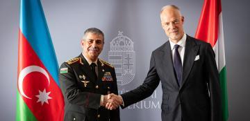 Azerbaijan, Hungary explore prospects for developing military cooperation 