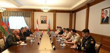 Azerbaijan, Austria discuss expansion of military ties