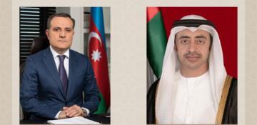 Azerbaijani, UAE FMs exchange views on COP29-framed collaboration 