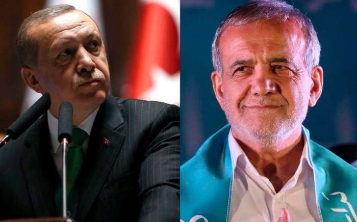 Erdogan, Pezeshkian hold phone talk