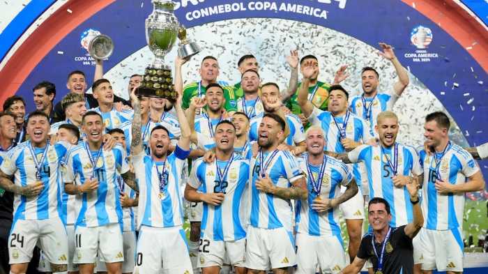 Argentina win second straight Copa America championship