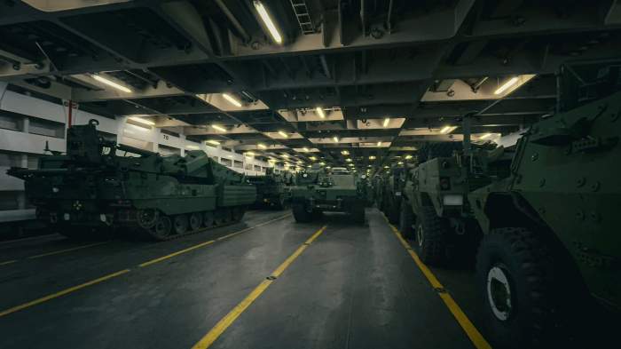 Canada delivers additional military equipment to Latvia 