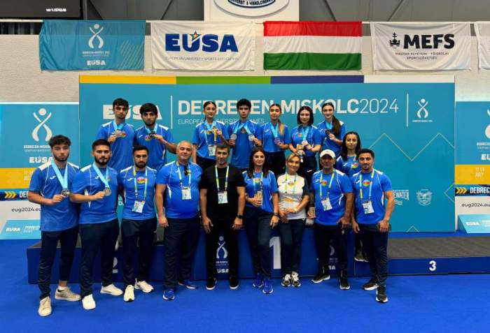Azerbaijani karate fighter wins gold at EUG2024 