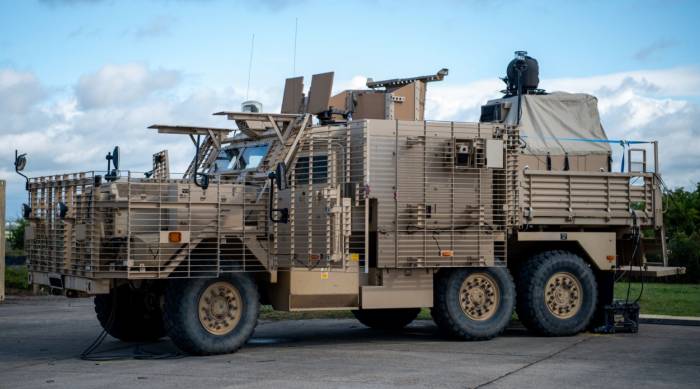 British army tests high-powered laser weapon on armored vehicle 
