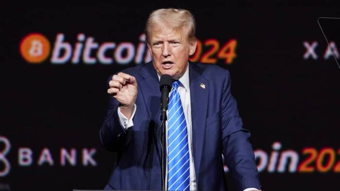 ‘US will be crypto capital of planet,’ Trump tells Bitcoin conference 