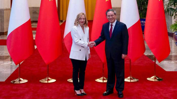 Italian premier seeks to relaunch ties with China during Beijing visit 