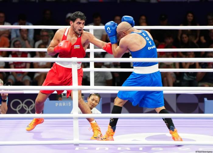 Azerbaijani boxer advances to quarter-finals in Paris 2024
