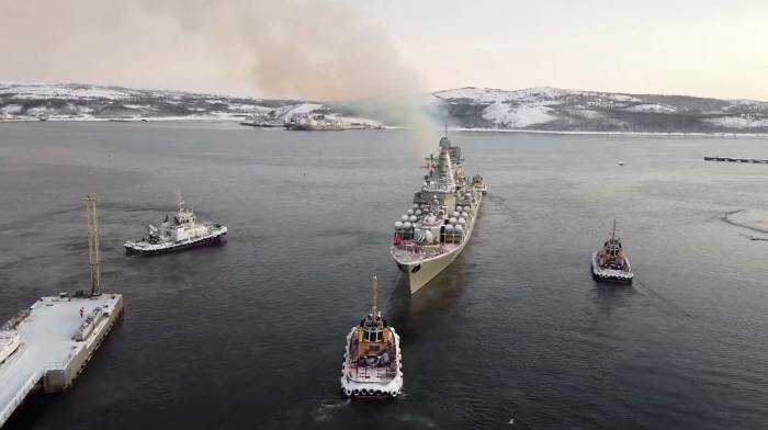 Russia starts massive naval drills
