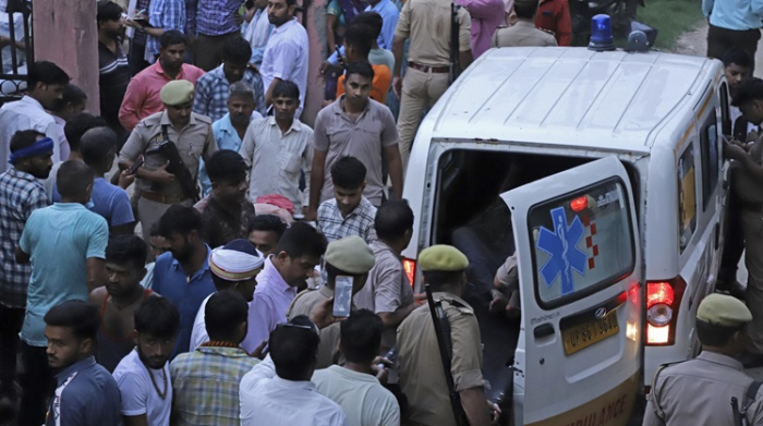 Stampede at religious event in northern India kills over 120 people -  VIDEO 