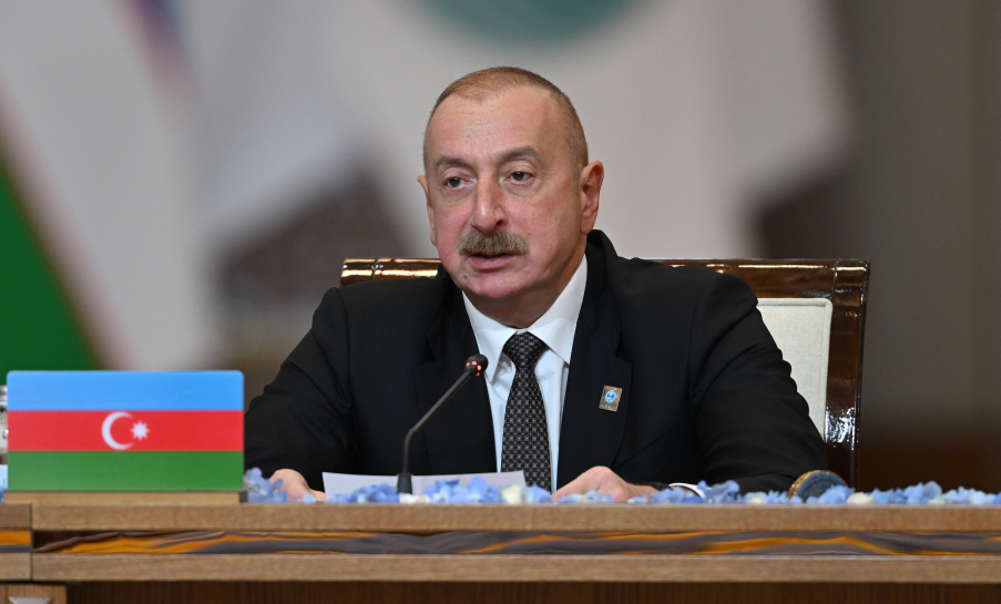 President Aliyev: Azerbaijan plays important role in North-South corridor’s development 