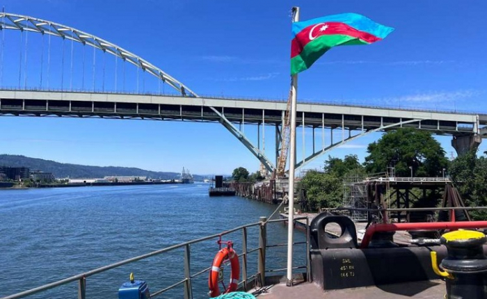 First vessel under flag of independent Azerbaijan docks at US port -  PHOTO 