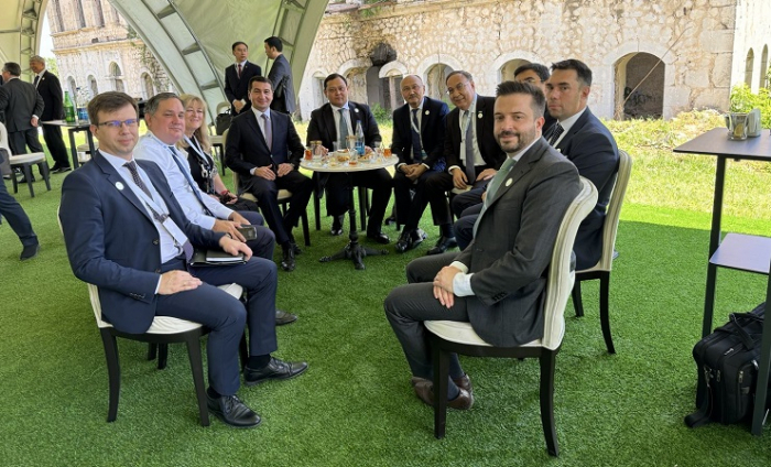 Azerbaijan's presidential aide shares post from OTS summit in Shusha