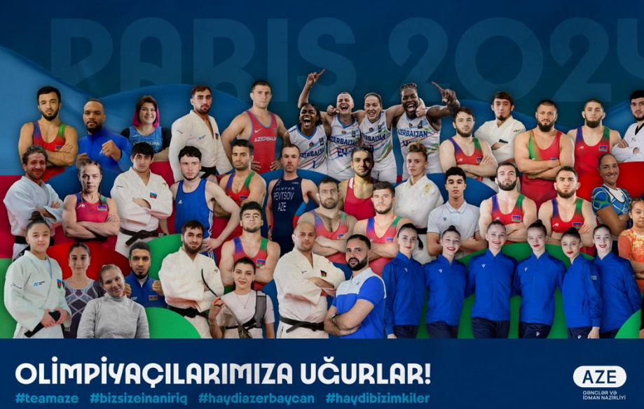 Azerbaijan unveils poster of national Olympic team for Paris 2024 