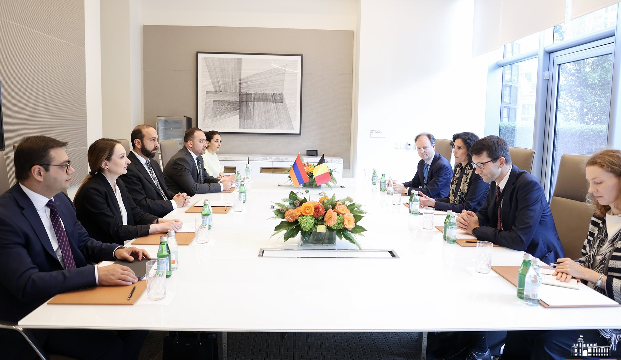 Armenian, Belgian FMs discuss Yerevan-Baku normalization