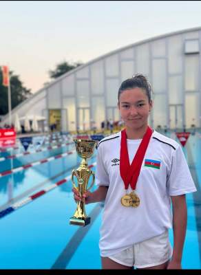News about - Azerbaijani swimmers won 14 gold medals -  PHOTO 
