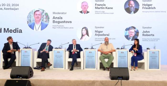 Shusha Global Media Forum features discussions on role of media in climate action 