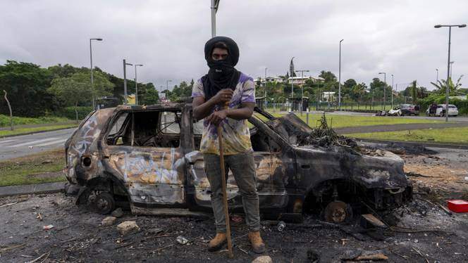 What is happening in New Caledonia, a French colony off Australia’s coast?