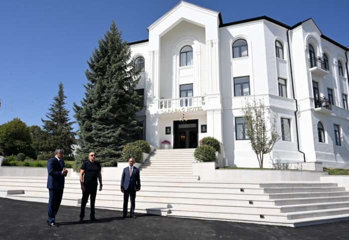 2024/07/4-1720174586.jpg + President Aliyev visits Khojaly airport, opens several facilities in Khankendi, Shusha News about - President Aliyev visits Khojaly airport, opens several facilities in Khankendi, Shusha