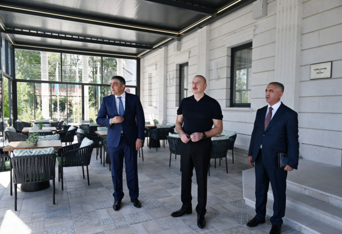 2024/07/4-1720174586.jpg + President Aliyev visits Khojaly airport, opens several facilities in Khankendi, Shusha News about - President Aliyev visits Khojaly airport, opens several facilities in Khankendi, Shusha