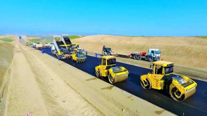 Azerbaijan: Construction of Shukurbeyli-Jabrayil-Hadrut highway underway (PHOTO) 