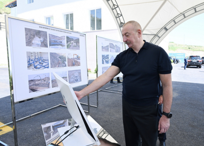 2024/07/4-1720174586.jpg + President Aliyev visits Khojaly airport, opens several facilities in Khankendi, Shusha News about - President Aliyev visits Khojaly airport, opens several facilities in Khankendi, Shusha