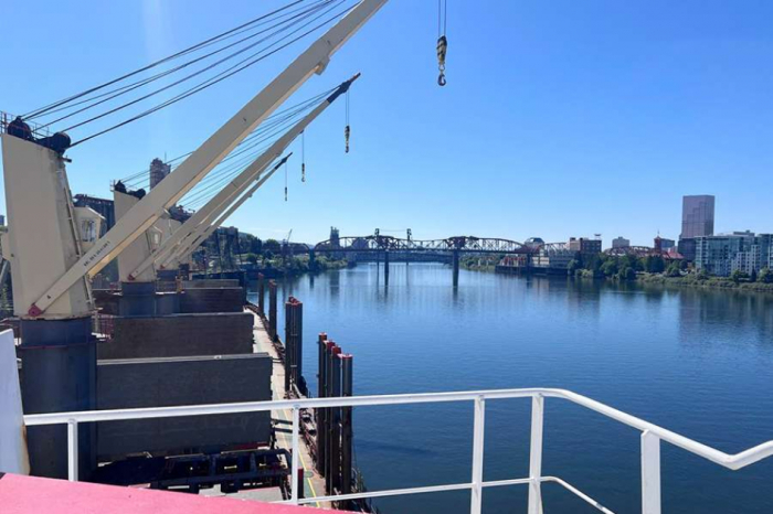 News about - First vessel under flag of independent Azerbaijan docks at US port -  PHOTO 