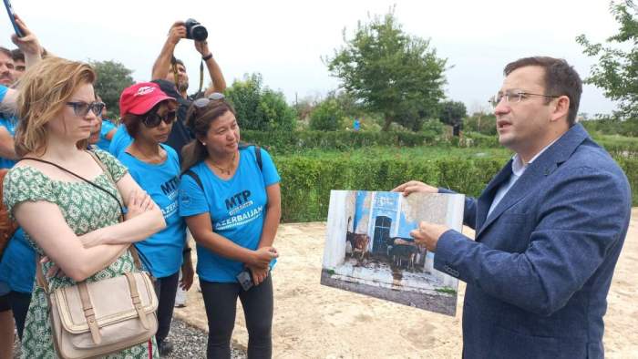 News about - Int’l travelers informed about Armenian atrocities in Azerbaijan’s Aghdam 