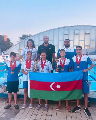 News about - Azerbaijani swimmers won 14 gold medals -  PHOTO 