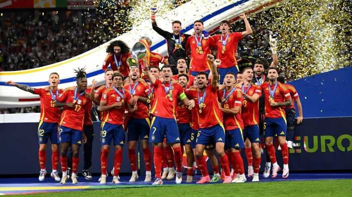 Spain beat England 2-1 to win EURO 2024 title