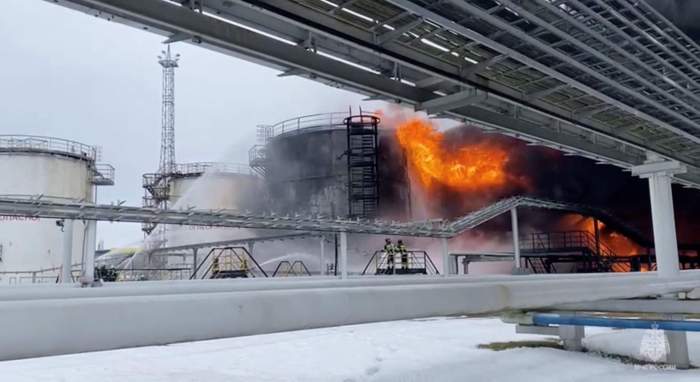 Ukraine drone attack hits Russia's largest oil refinery 