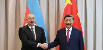 President Aliyev: We are pleased with increase in turnover of goods between Azerbaijan and China 