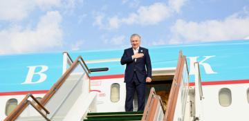 Uzbek President ends his visit to Azerbaijan 