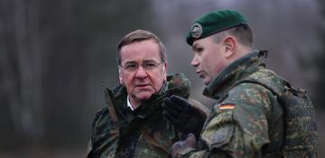 German defence minister upset over military budget gap 