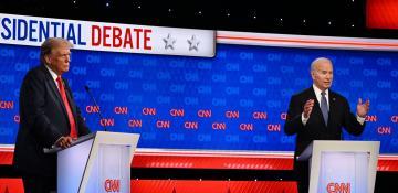 Trump invites Biden to hold another debate