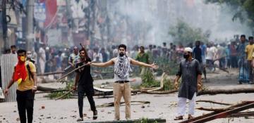 Bangladesh army enforces curfew as anti-quota clashes death toll tops 100