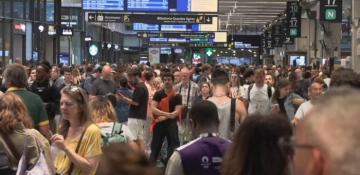 French railway company targeted by vandalism ahead of Olympics opening ceremony 