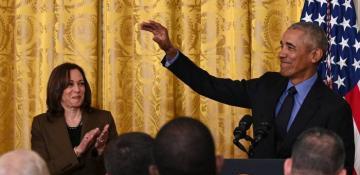 Obama officially endorses Harris for Democratic presidential nominee 